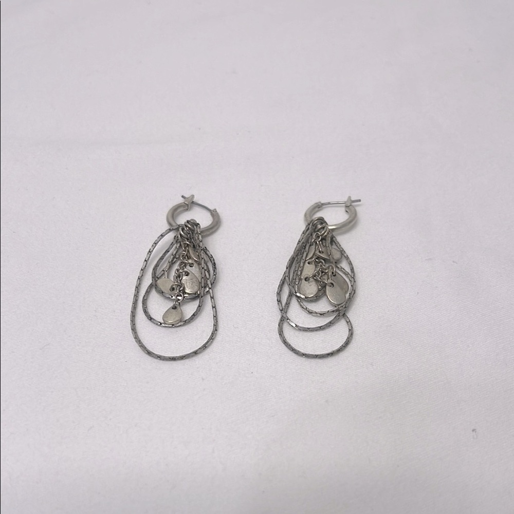 Elegant Silver Dangle Earrings